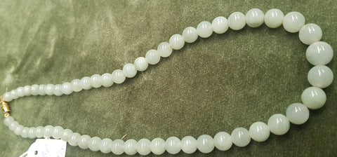 Mid C20th Chinese Jade necklace #438