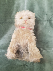 c1930 Merrythought plush toy cat England 27cm tall #101