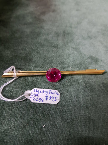15t and Paste brooch modern #120