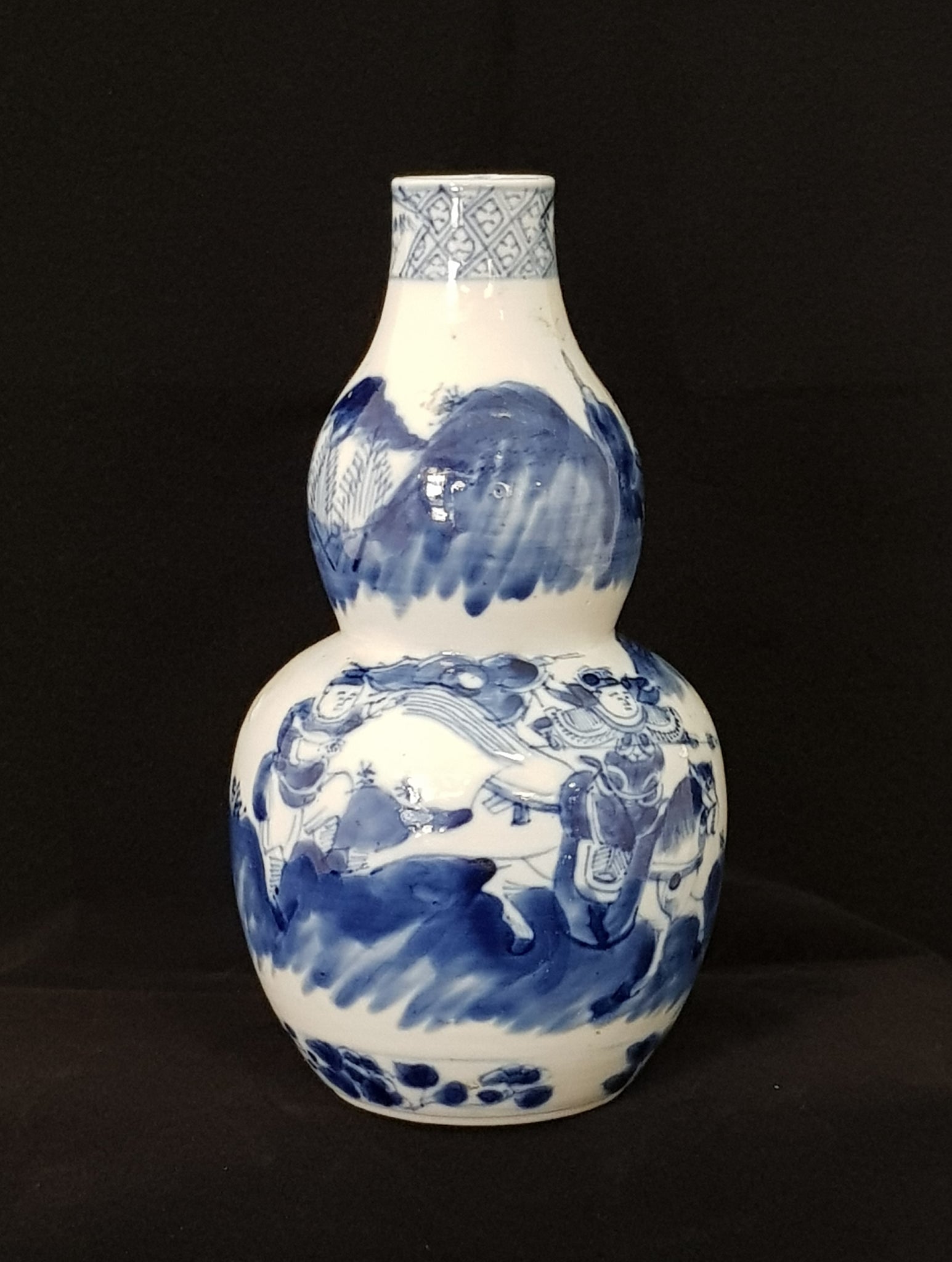 Double Gourd Vase C19th Daoquang China Porcelain [BD0011]