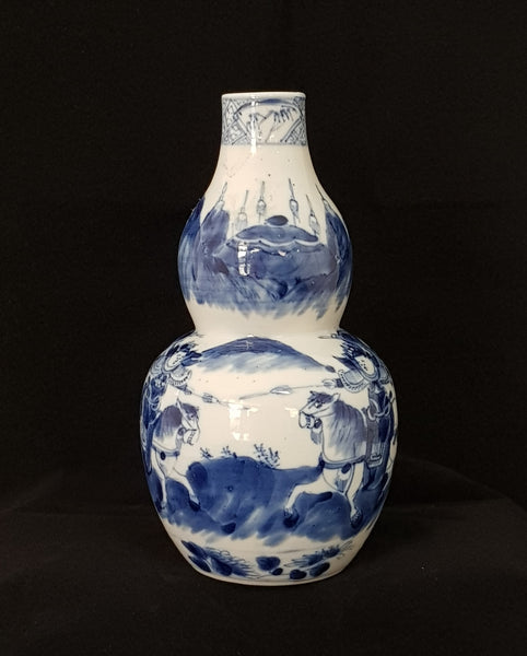 Double Gourd Vase C19th Daoquang China Porcelain [BD0011]