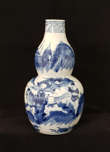 Double Gourd Vase C19th Daoquang China Porcelain [BD0011]