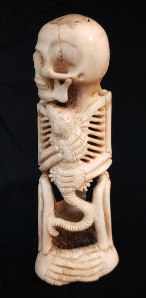 Asian Bone Dagger Handle c1880 [BD035]