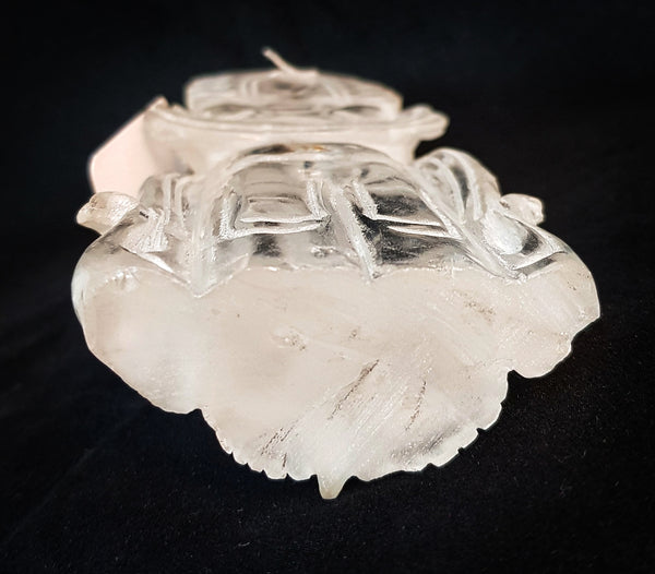 Asian Rock Quartz Buddha Mid 20thC [BD036]
