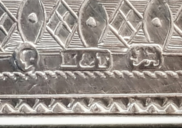Birmingham Highland & Thomarson Sterling Silver card case, diary and pencil c1875 [BD060]