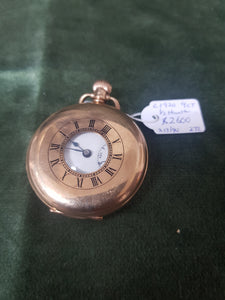 c1920 Dennison Watch Company 9ct Gold Half Hunter #272