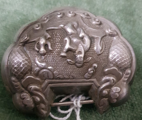 c1940 Chinese metal lock #348