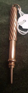c1920 9ct Gold expanding pencil holder 10gm #429