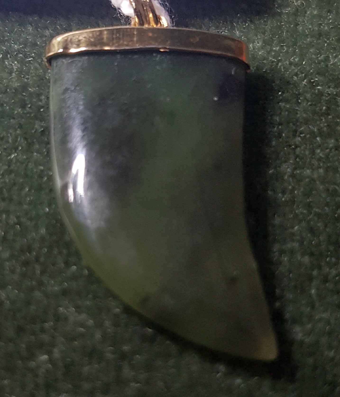 Modern NZ Jade pendant  #442