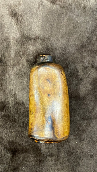 Mid Qing 18th Century Horn Snuff Bottle