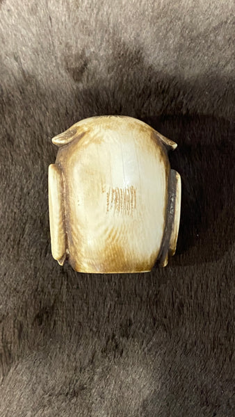Late 19th Century Chinese Ivory Carved Head