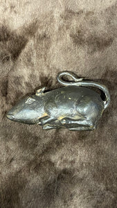Qing Bronze Rat China