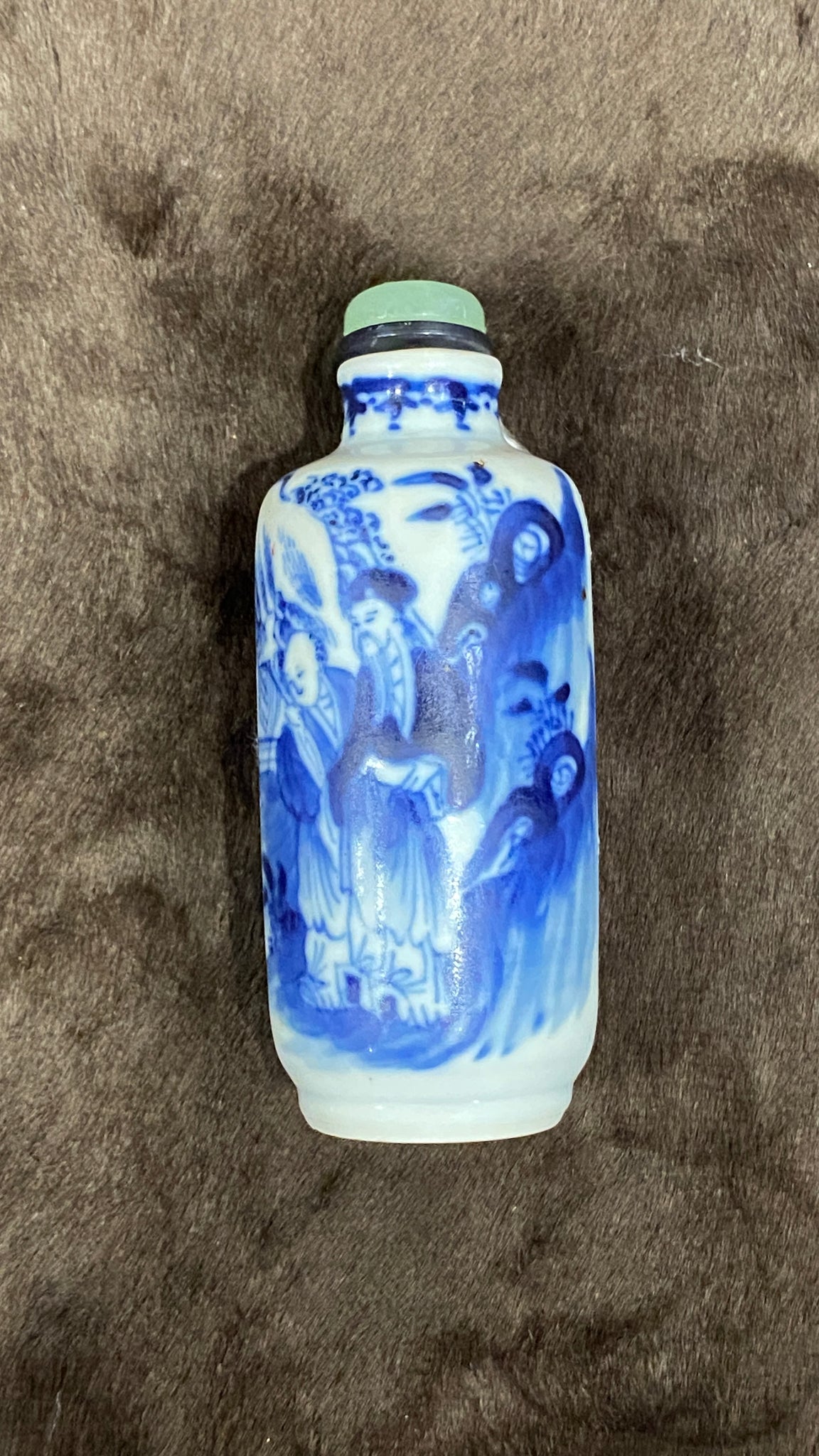 c.19th Qing China Porcelain Snuff Bottle